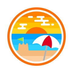 Beach badge