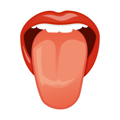 Fototapeta premium Tongue