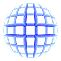 sphere with square faces