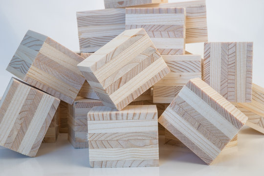 Bausteine aus Holz