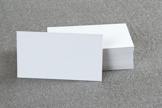 Photo of business cards.