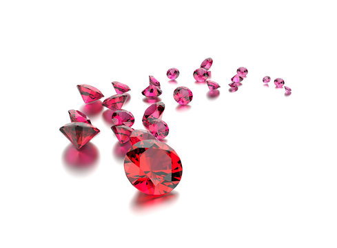 Ruby gemstone.. Jewelry background