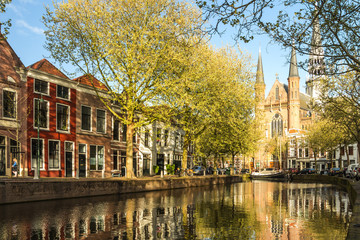 Fototapeta na wymiar Holland travel in spring
