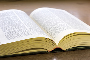 open book