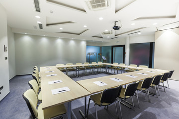 Interior of a modern conference hall 