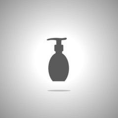 gel foam or liquid pump plastic bottle