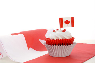 Happy Canada Day Cupcake
