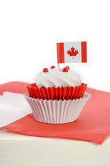Happy Canada Day Cupcake