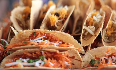 close up of thai crispy pancake