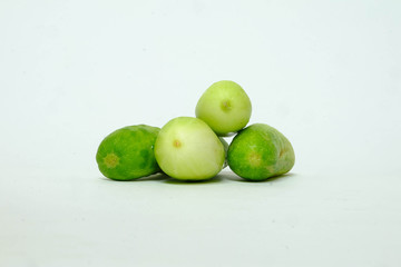 cucumber on white background