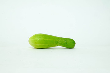 cucumber on white background