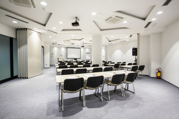 Modern meeting room interior