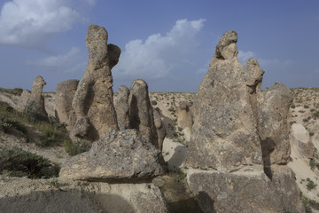 Fototapeta na wymiar Cappadocia landscape, Turkey