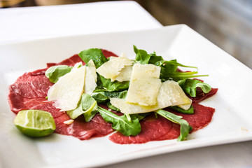 beef carpaccio