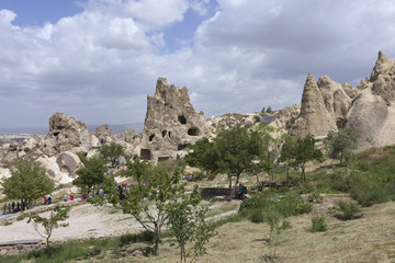 Goreme open air musuem in Cappadocia, Turkey