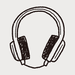 headphone doodle