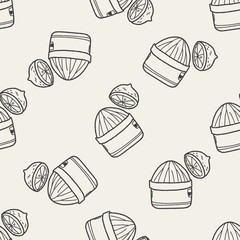 squeezer doodle seamless pattern background - 84549073