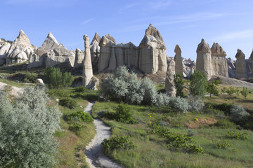 Cappadocia landscape, Turkey