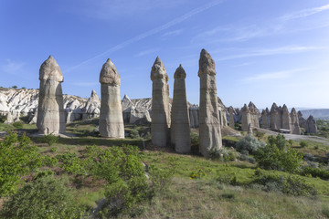 Cappadocia landscape, Turkey