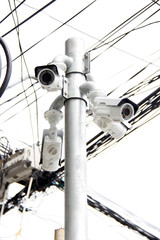 CCTV seen in the city.