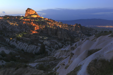 Uchisar in Cappadocia, Turkey