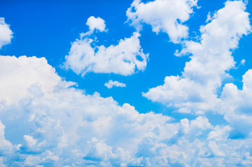 Naklejka premium blue sky
