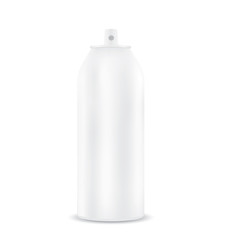 Aerosol spray metal bottle can
