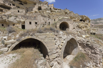 Cavusin old house in Cappadocia, Turkey