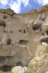 Cavusin old house in Cappadocia, Turkey