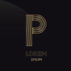Letter P