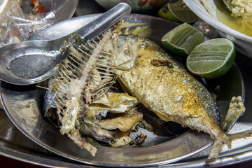 Grilled Fish with Lemon