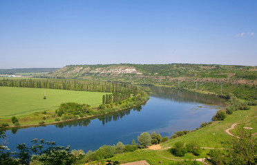 Fototapeta premium View overlooking river