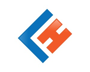 Obraz premium LFH Font Logo