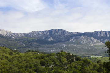 Mountains in the afternoon