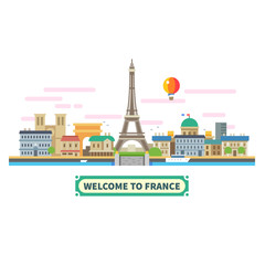 Welcome to France. Attractions of Paris