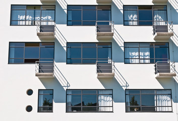 Bauhaus Dessau Balkone