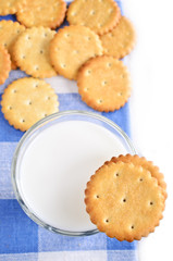 Cookies and milk
