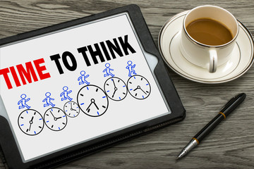time to think concept