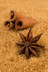 tropical brown sugar, anise, cinnamon