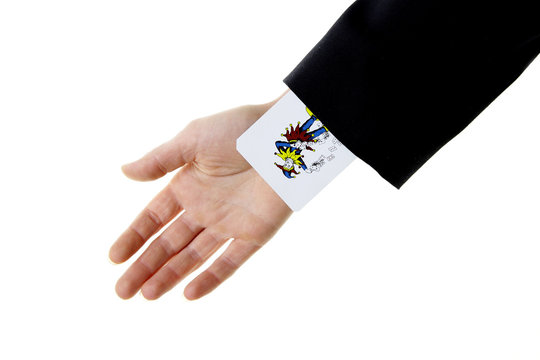 an ace up your sleeve jocker