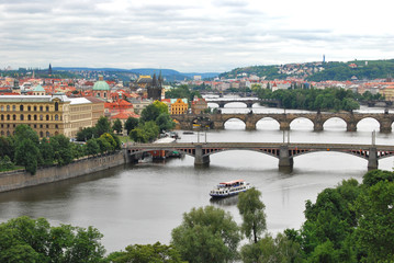 Panoramatic View of Prague