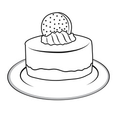 doodle cupcake