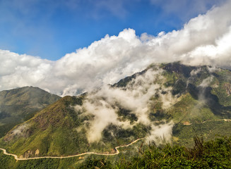 Fototapeta na wymiar Vietnam mountain