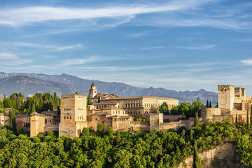 La Alhambra de Granada - obrazy, fototapety, plakaty