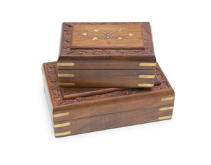 The wooden chest