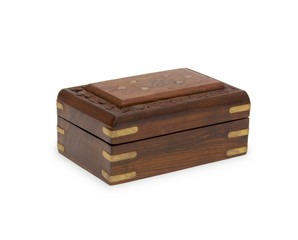 The wooden chest