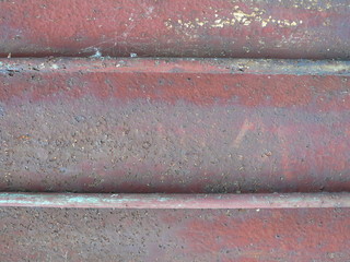 peeling and rusting painting