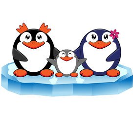 Family of penguins