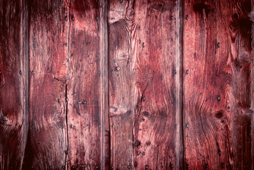 Old painted wood wall - texture or background