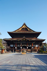 Naklejka premium 善光寺本堂